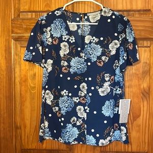Daniel Rainn Floral Blouse